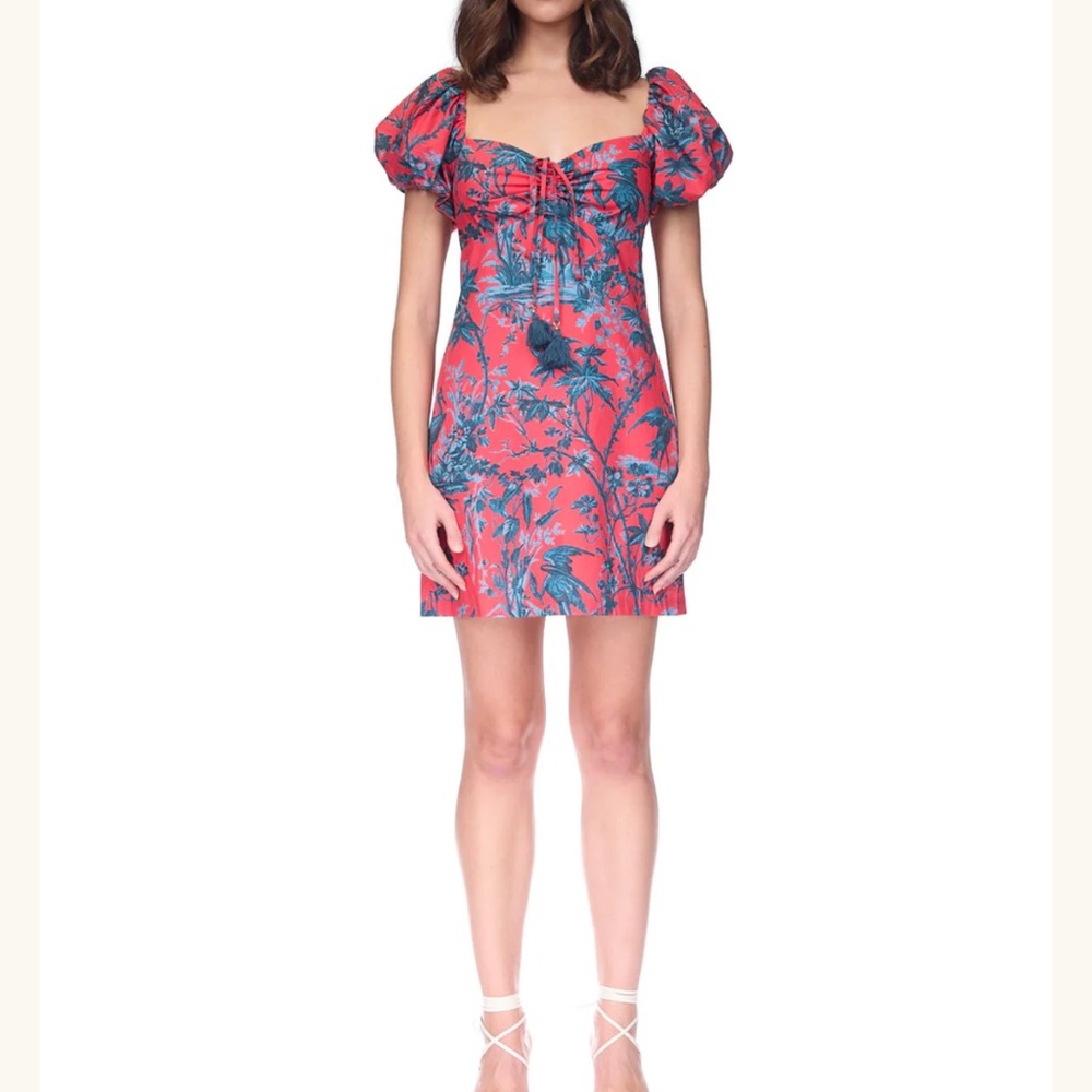 Cara Cara Gigi Dress Heron Watermelon